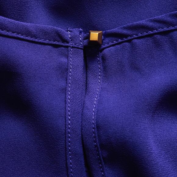 Mossimo Sleeveless Cutout Top Purple XXL Modern Basic Essentials - Picture 6 of 8